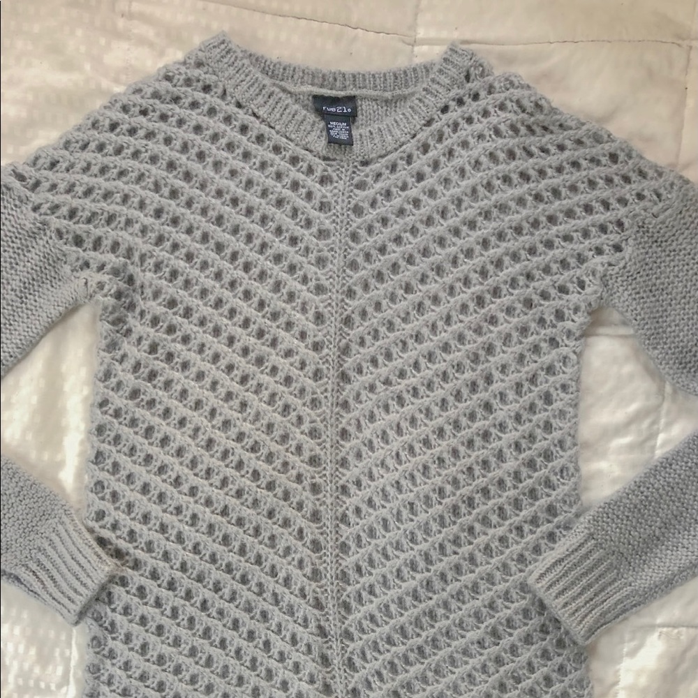 Grey Knitted Sweater